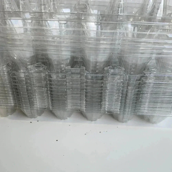 LOT OF 31 - 16 Count (16 Eggs) Grade A Large Egg Clear Egg Cartons - Picture 3 of 9